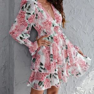 New Waistband Layered Dress